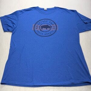 Adventure Awaits South Dakota Blue T-Shirt Men’s Size XL